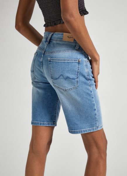 Dámske nohavice PEPE JEANS SLIM SHORT MW