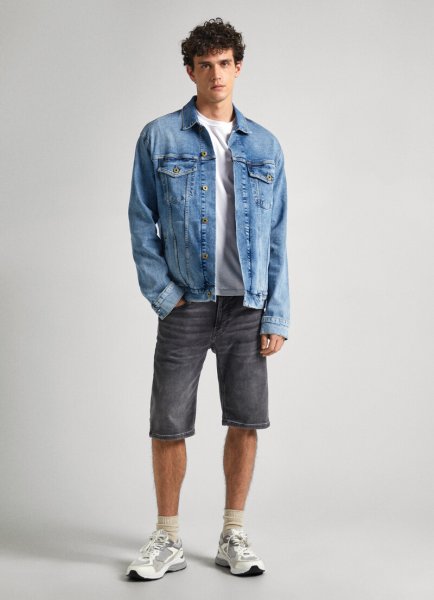 Pánske nohavice PEPE JEANS SLIM GYMDIGO SHORT