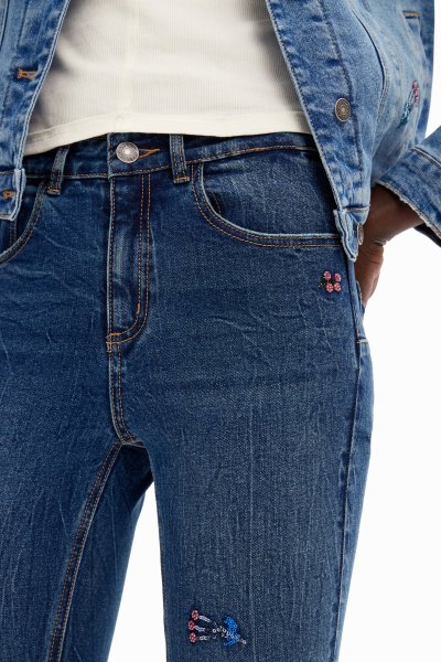 Dámske nohavice DESIGUAL DENIM DENIS