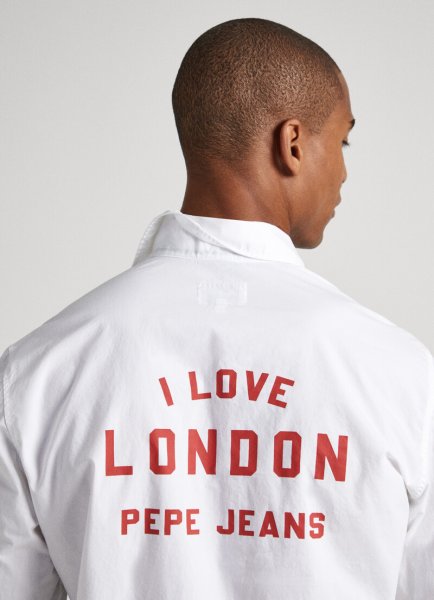 Pánska košeľa PEPE JEANS I LOVE LONDON SHIRT