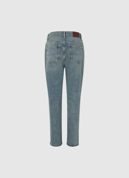 Dámske nohavice PEPE JEANS STRAIGHT JEANS UHW