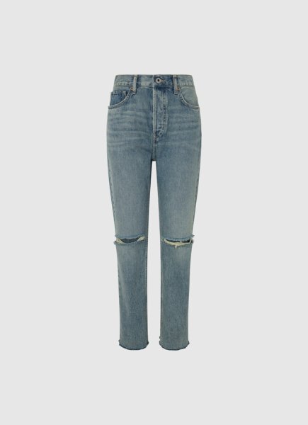 Dámske nohavice PEPE JEANS STRAIGHT JEANS UHW