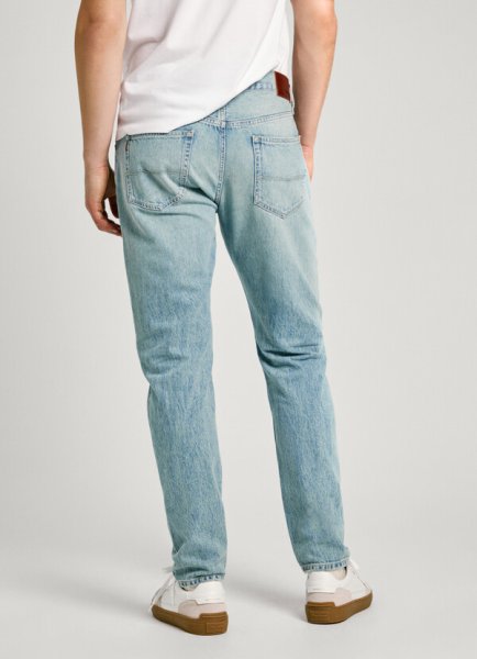 Pánske nohavice PEPE JEANS TAPERED JEANS TINTED DESTROY