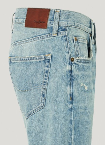 Pánske nohavice PEPE JEANS TAPERED JEANS TINTED DESTROY