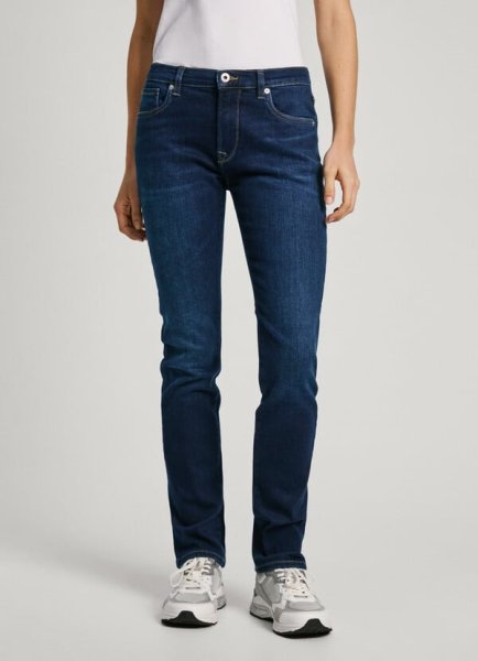 Dámské rifle PEPE JEANS SLIM JEANS MW