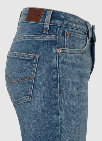 Dámske nohavice PEPE JEANS TAPERED JEANS HW