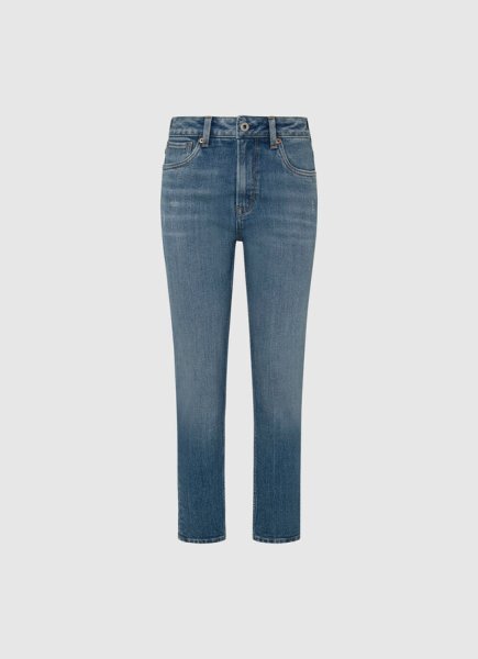 Dámske nohavice PEPE JEANS TAPERED JEANS HW