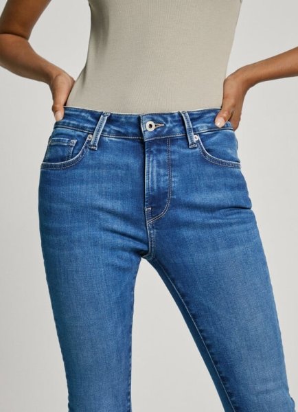 Dámske nohavice PEPE JEANS SKINNY JEANS MW