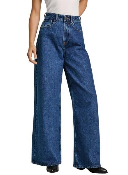 Dámske nohavice PEPE JEANS WIDE LEG JEANS UHW