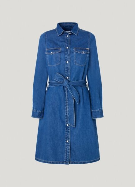 Dámske šaty PEPE JEANS REGULAR DENIM DRESS