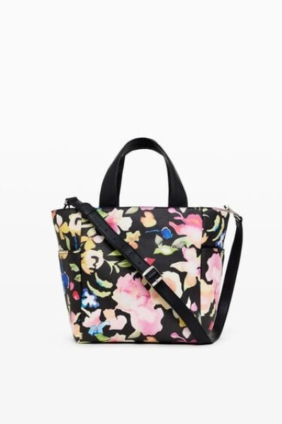 Dámska taška DESIGUAL BAG POCKET PRINT VALDIVIA MULTIPOCKET