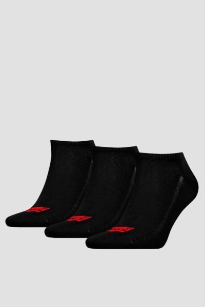 Unisex ponožky LEVI´S LEVIS LOW CUT BATWING LOGO RECYCLED COTTON 3P
