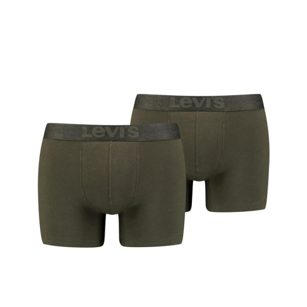 Pánske boxerky LEVI´S LEVIS MEN MELANGE WB BOXER BRIEF ORGANIC CO 2P