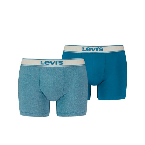 Pánske boxerky LEVI´S LEVIS MEN VINTAGE HEATHER BOXER BRIEF ORGANIC CO 2P