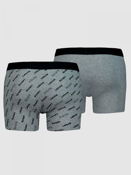 Pánske boxerky LEVI´S LEVIS MEN LOGO AOP BOXER BRIEF ORGANIC CO 2P