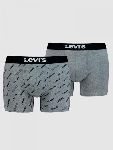 Pánske boxerky LEVI´S LEVIS MEN LOGO AOP BOXER BRIEF ORGANIC CO 2P