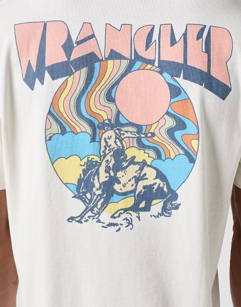 Pánske tričko WRANGLER GRAPHIC TEE