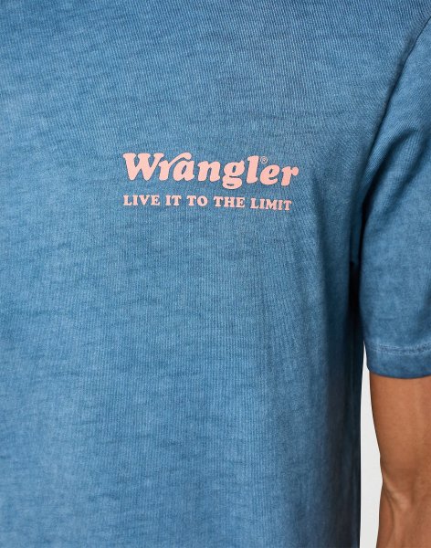 Pánske tričko WRANGLER GRAPHIC TEE