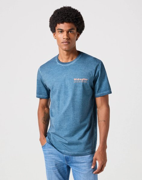 Pánske tričko WRANGLER GRAPHIC TEE