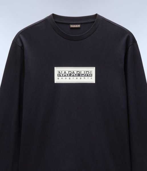 Pánske tričko NAPAPIJRI S-BOX LOGO LS