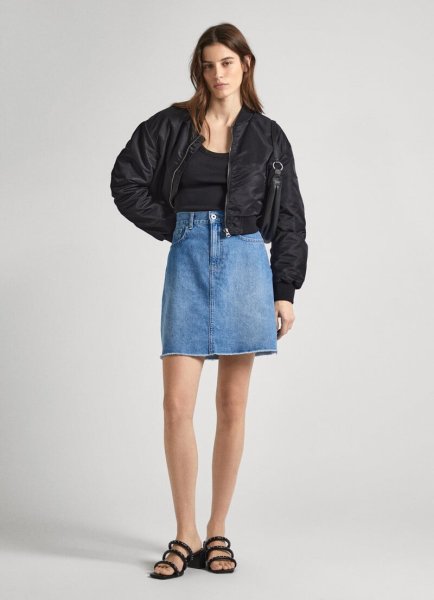 Dámska sukňa PEPE JEANS MINI SKIRT HW