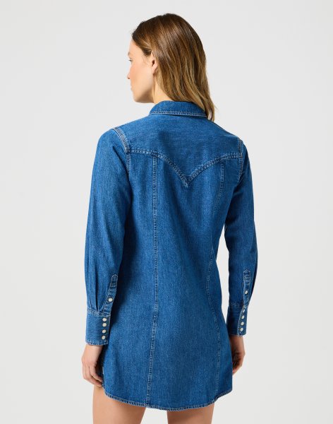 Dámske šaty WRANGLER REG DENIM DRESS