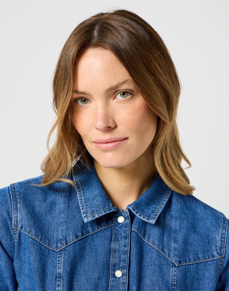 Dámske šaty WRANGLER REG DENIM DRESS