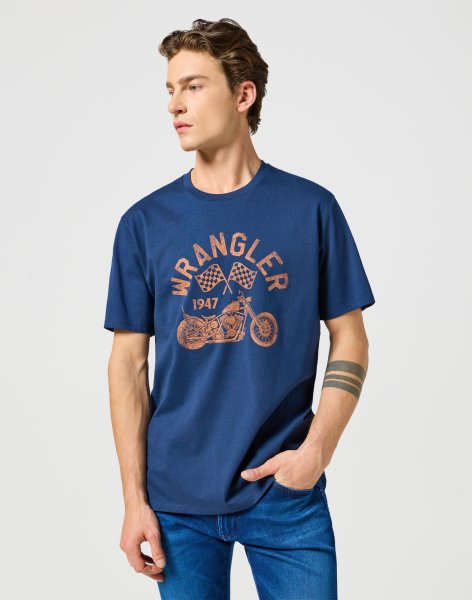 Pánske tričko WRANGLER AMERICANA TEE