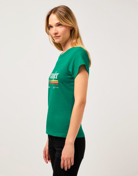 Dámske tričko WRANGLER SHRUNKEN BAND TEE