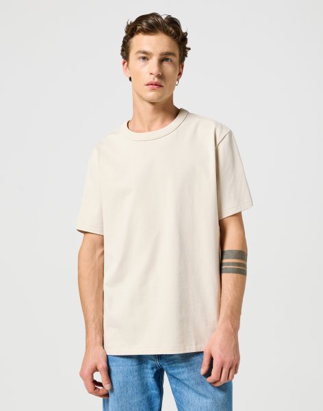 Pánske tričko WRANGLER SS SOLID TEE