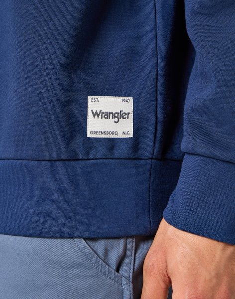 Pánska polokošeľa WRANGLER POLO SWEATSHIRT