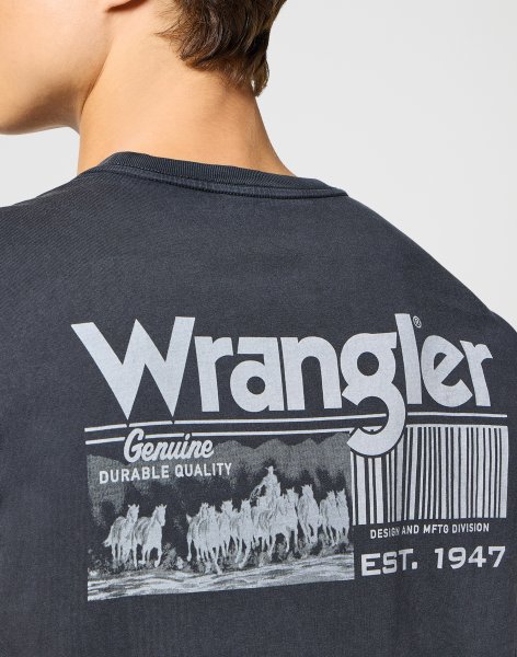 Pánske tričko WRANGLER GRAPHIC TEE