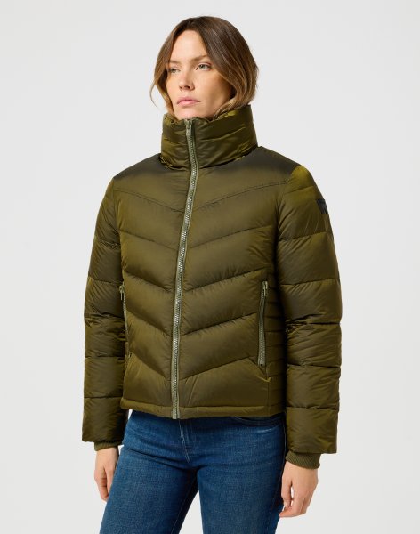 Dámska bunda WRANGLER SHORT PUFFER JACKET