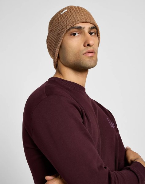 Unisex čiapka LEE RIBBED BEANIE