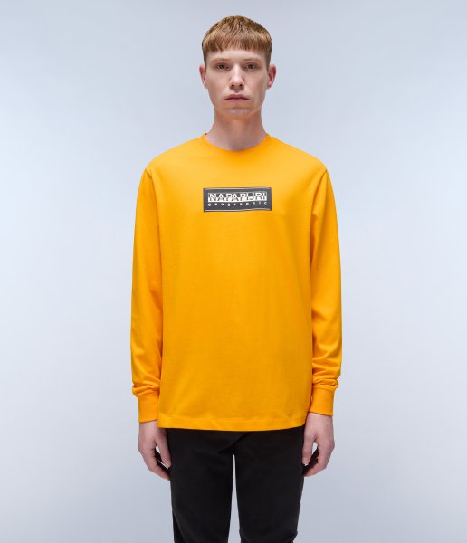 Pánske tričko NAPAPIJRI S-BOX LOGO LS